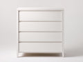 Cassettiera-MDF-80x38x90 cm-Bianco lucido-Moderno minimalista