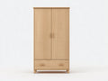 Armadio-Legno-95x50x185 cm-Rovere chiaro-Scandinavo