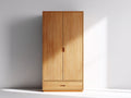 Armadio-Legno-85x54x200 cm-Rovere naturale-Moderno minimalista