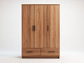 Armadio-Legno-150x56x200 cm-Rovere caldo-Moderno