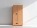 Armadio-Legno-80x52x190 cm-Rovere chiaro-Scandinavo